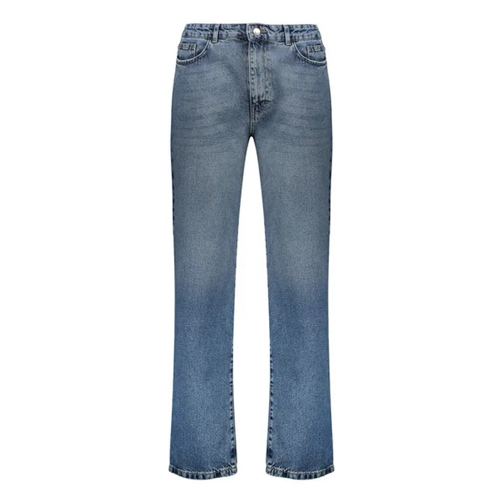 شلوار جین راسته زنانه ایزی دو مدل 1861 رنگ آبی