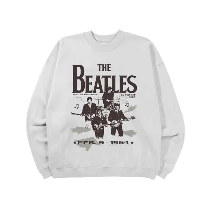 تیشرت beatles بیتلز طرح The Beatles 1964 Stage Photo Crewneck