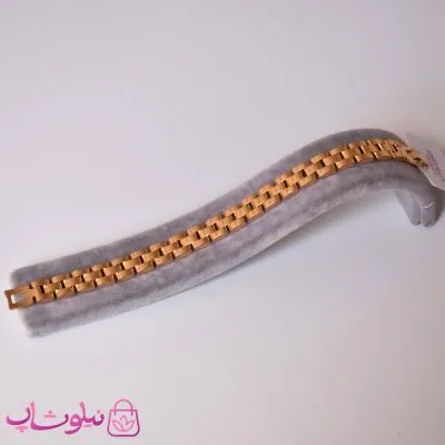 دستبند مردانه زنانه ژوپینگ طرح رولکس کد 2950