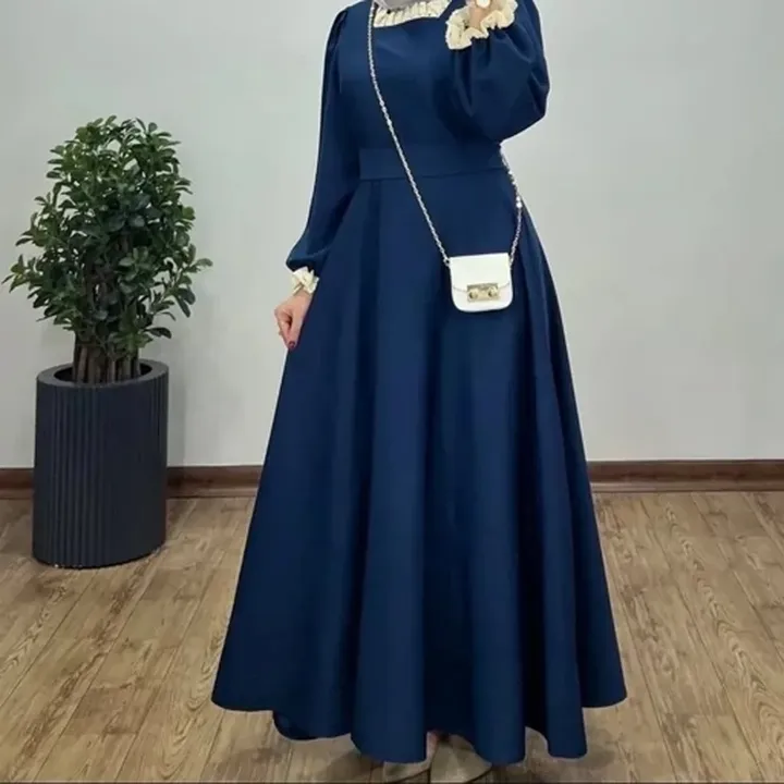 پیراهن بلند مجلسی  پیراهن زنانه  پیراهن حجابی 