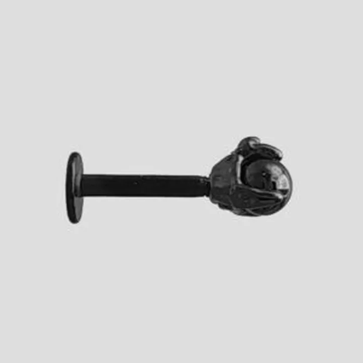 پیرسینگ دکمه ای طرح پنجه اژدها مدل Black-Sphere کد Hsn-971d4