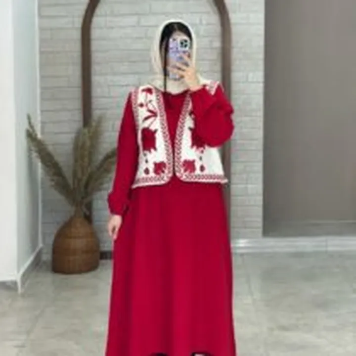 پیراهن شمیم قرمز