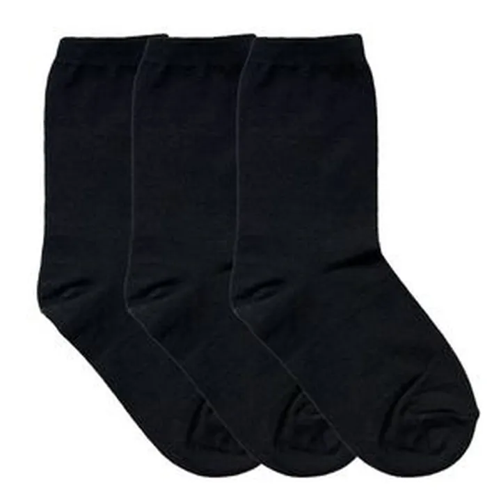 جوراب ساق بلند پسرانه مدل ساده کد M3 مجموعه 3 عددی