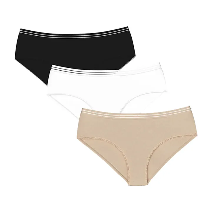 شورت زنانه ال سی وایکیکی مدل s50606z8 مجموعه 3 عدد...