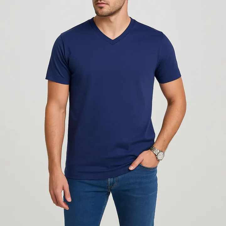 تی شرت آستین کوتاه مردانه باینت مدل 2261798 رنگ آب...