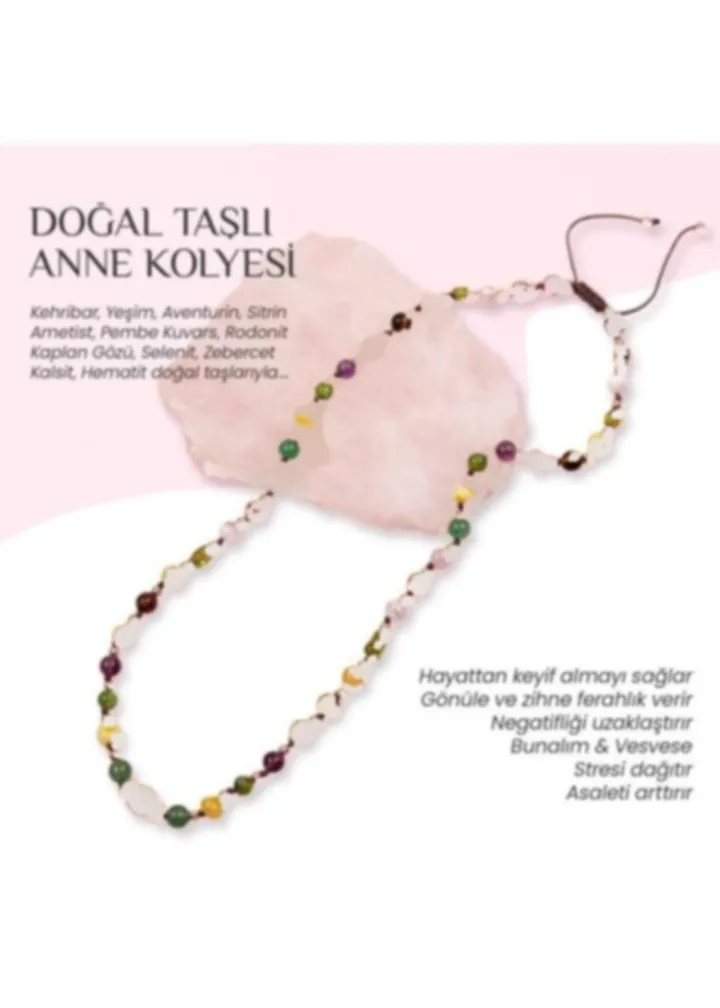 طبیعی سنگی gozu-citrine-amethyst-jade-amber-aventurine-pemb گردنبند-سلنیت-هماتیت-کلسیت-ببر برند OSMANLI DOĞAL TAŞ کد 1720018286