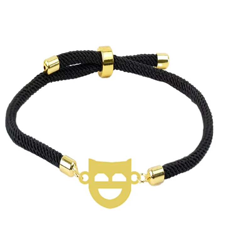 دستبند طلا عیار 18 زنانه مدل آسانسوری پلاک دار طرح...