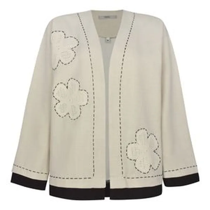 مانتو کتی زنانه نیزل مدل 489 رنگ کرم