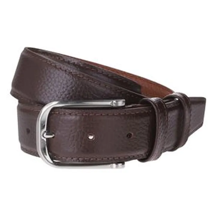 کمربند مردانه چرم مشهد مدل n6557-088-50