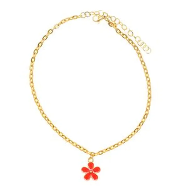 پابند زنانه دلنار گالری مدل گل مینا