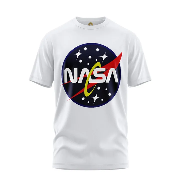 تی شرت آستین کوتاه زنانه هومرو مدل TW312 طرح فضا و...