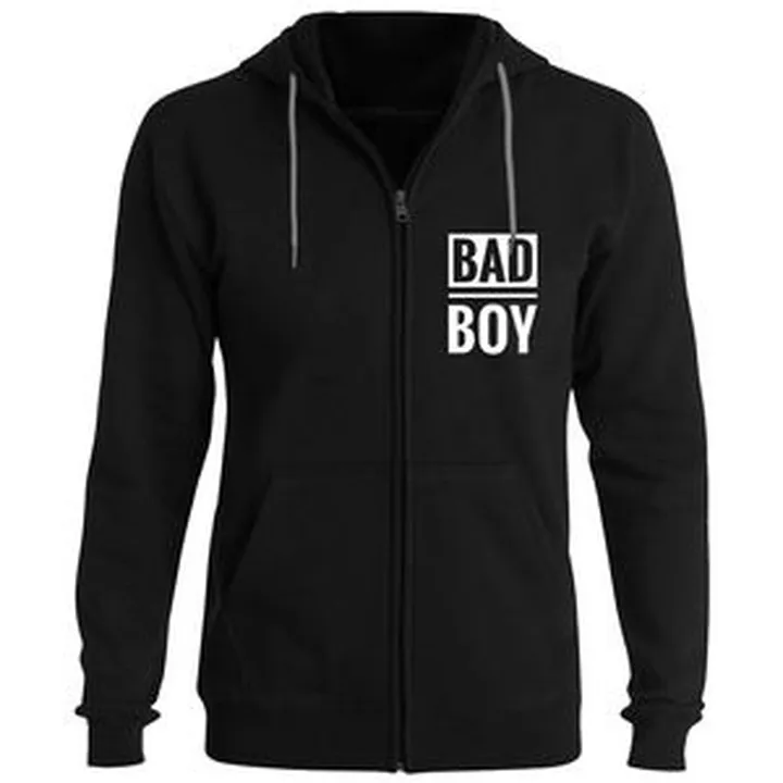 سویشرت مردانه طرح bad boy کد F51 رنگ مشکی