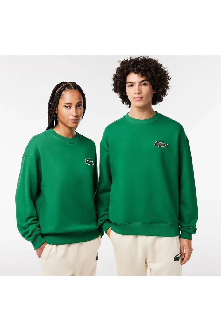 <span class="text-styled__StyledSpan-sc-d280c10c-1 dvOaRP">Lacoste< span>سویشرت سبز یقه گشاد زنانه-مردانه