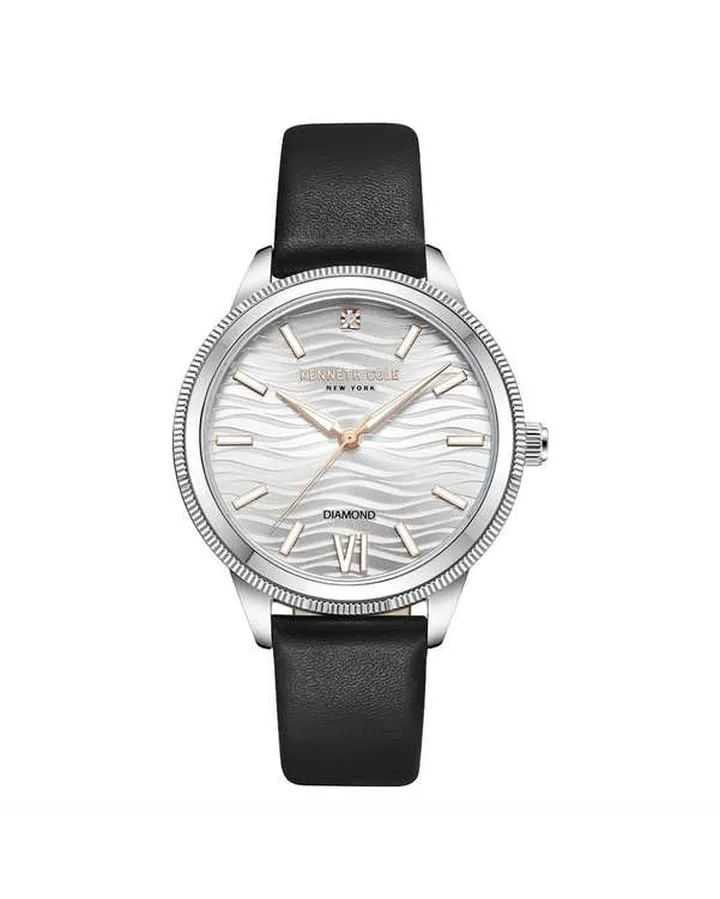 ساعت مچی زنانه عقربه ای کنت کول Kenneth Cole مدل MODERN CLASSIC-DIAMOND KCWLA0017701