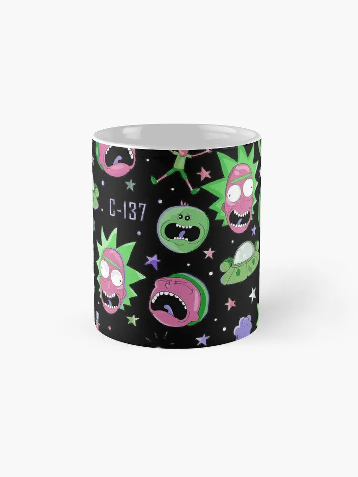 ماگ Rick and Morty | ماگ ریک اند مورتی طرح Rick and Morty pattern