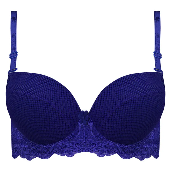 سوتین زنانه پانیذ مدل فنردار پوش آپ کد 4851 رنگ آب...