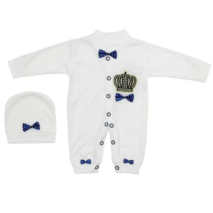 ست سرهمی و کلاه نوزادی مدل بی بی شیطون