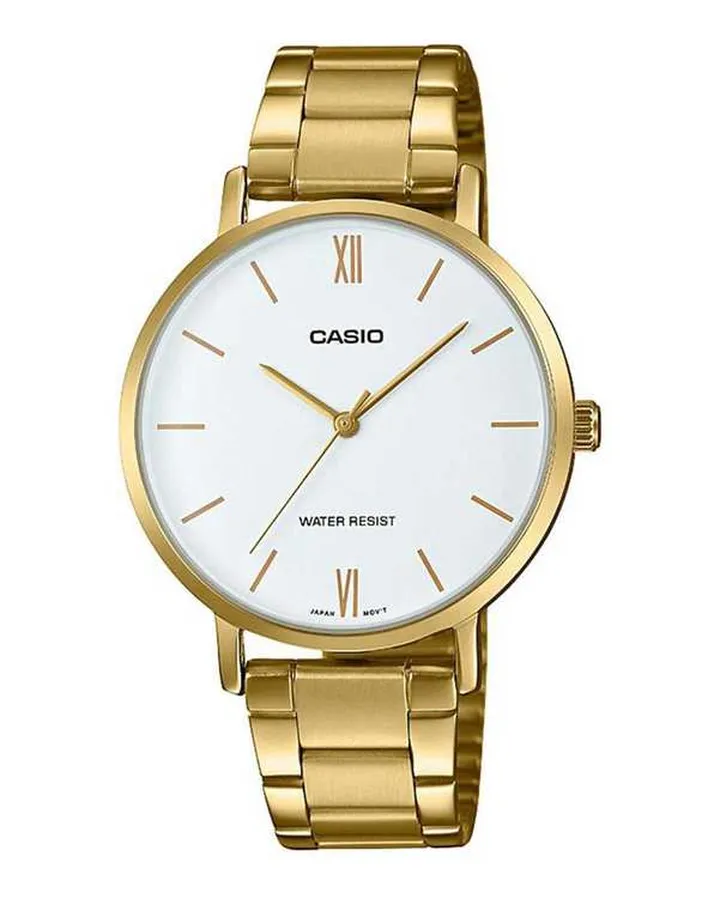 ساعت مچی زنانه عقربه ای کاسیو Casio مدل LTP-VT01G-7BUDF