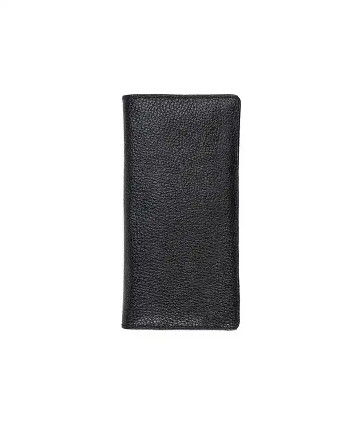 کیف پول چرم مشکی صاد Saad مدل RZ6001