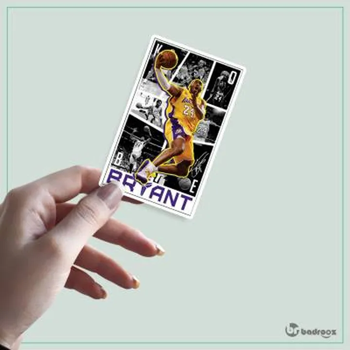 استیکر و برچسب کوبی برایانت (kobe bryant)