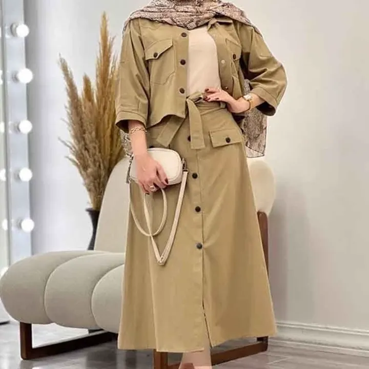 کت دامن جنس میکرو کجرا دارای رنگبندی 