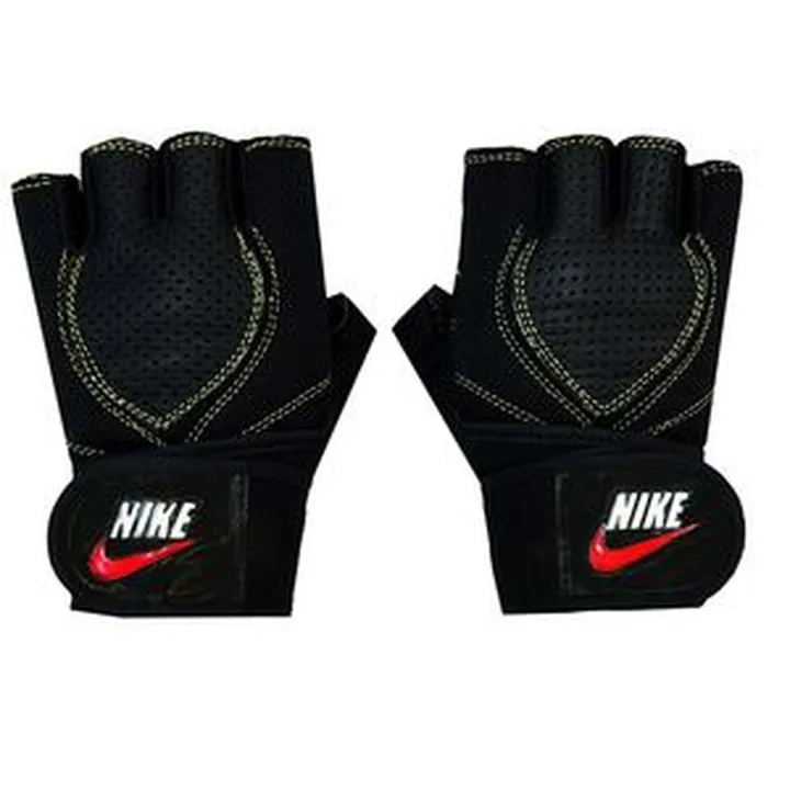 دستکش بدنسازی مردانه مدل کف ژله ای N-K کد3200