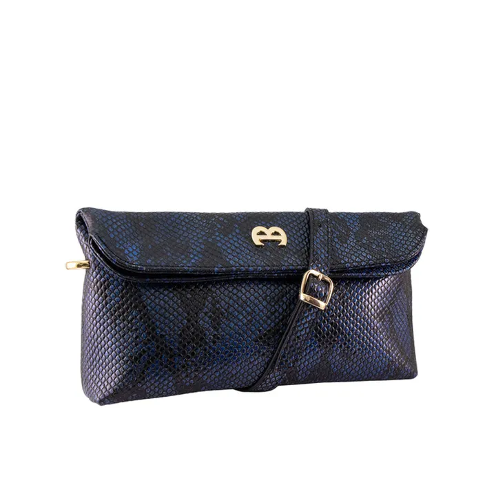 کیف شب زنانه مدل 2019 مشکی سرمه ای