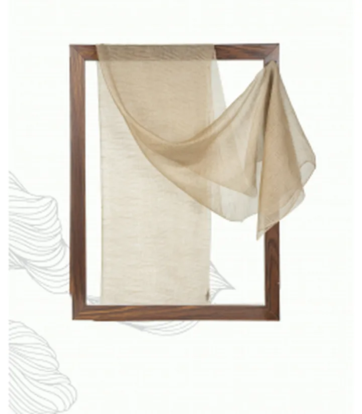 شال ابریشم زنانه نوولاشال Novella shawl کد 55239