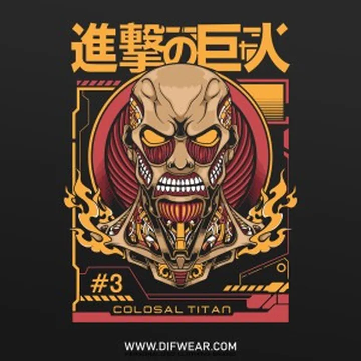 تیشرت Attack on Titan #21