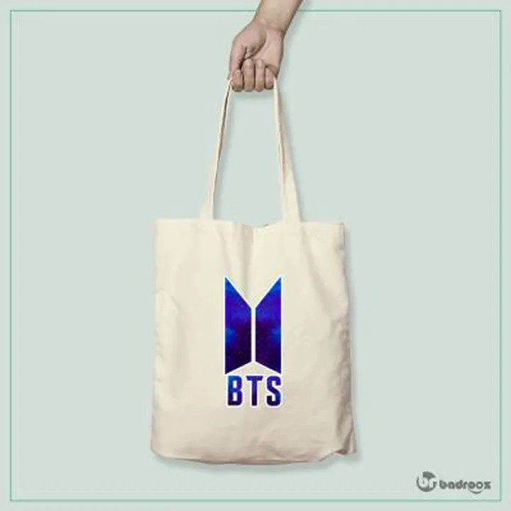 کیف خرید کتان bts galaxy