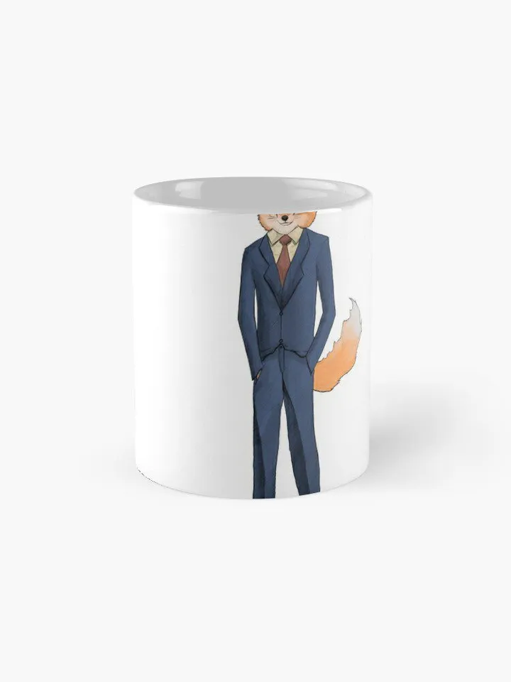 ماگ fantastic fox | ماگ آقای روباه شگفت‌انگیز طرح Fantastic Mr Fox