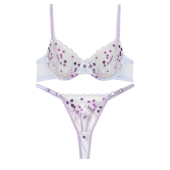 ست شورت و سوتین زنانه نوشه پوش مدل توری کد 88910