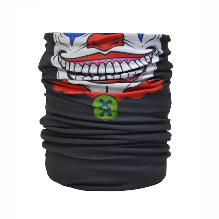 اسکارف و دستمال سر و گردن تو کرکی جوکر اسمایل مدل ۸۹۰۰ زمستانی