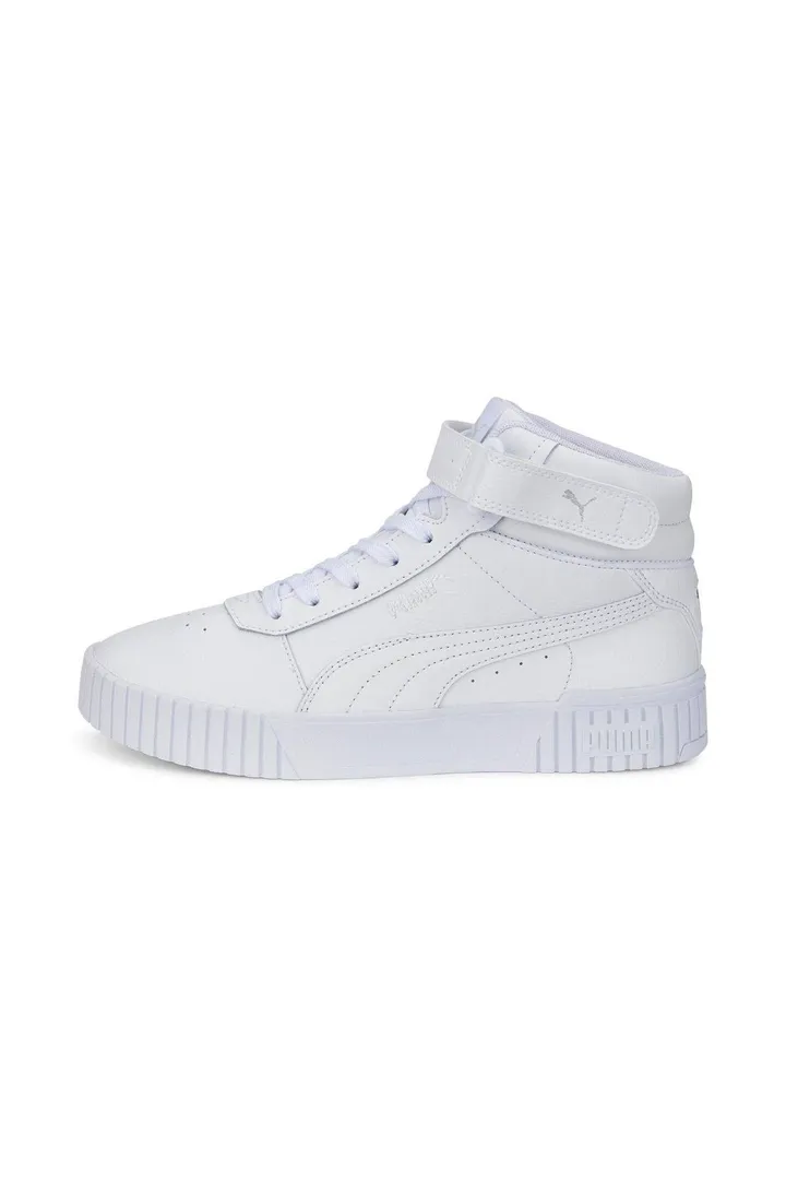 Pumaکفش ورزشی بلند زنانه Carina 2.0 Mid White