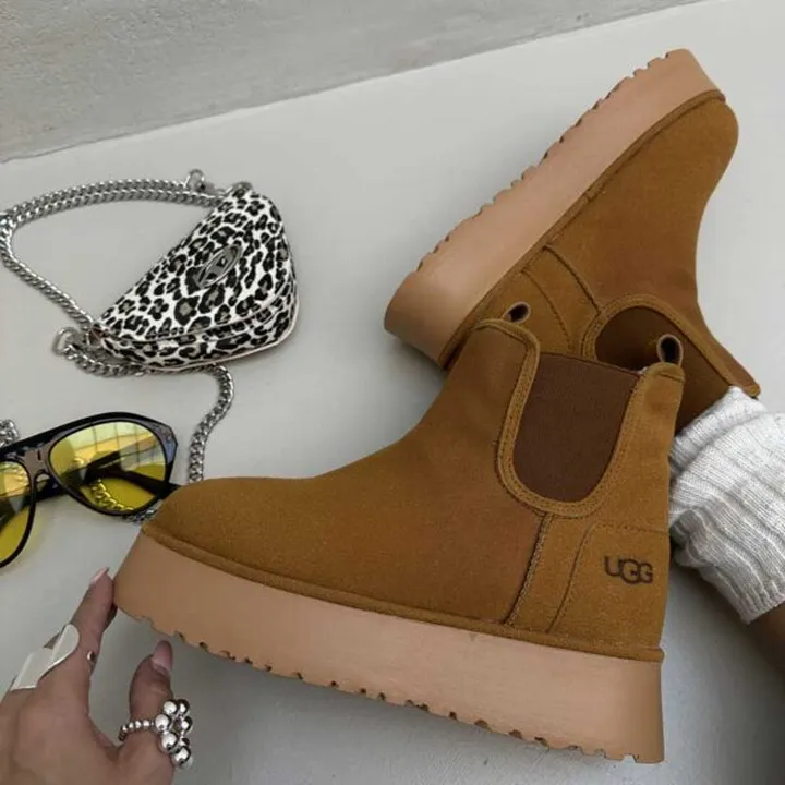 نیمبوت UGG بغل 2 کش کد 140804