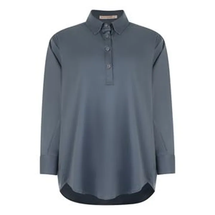 بلوز آستین بلند زنانه پاتن جامه مدل جلوبسته 102231030140842 نخی