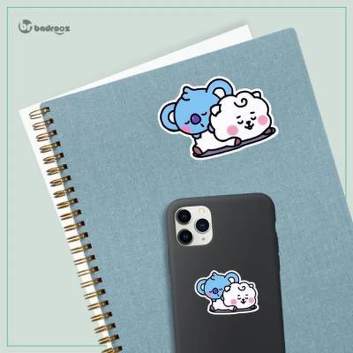 استیکر bt21 koya.rj