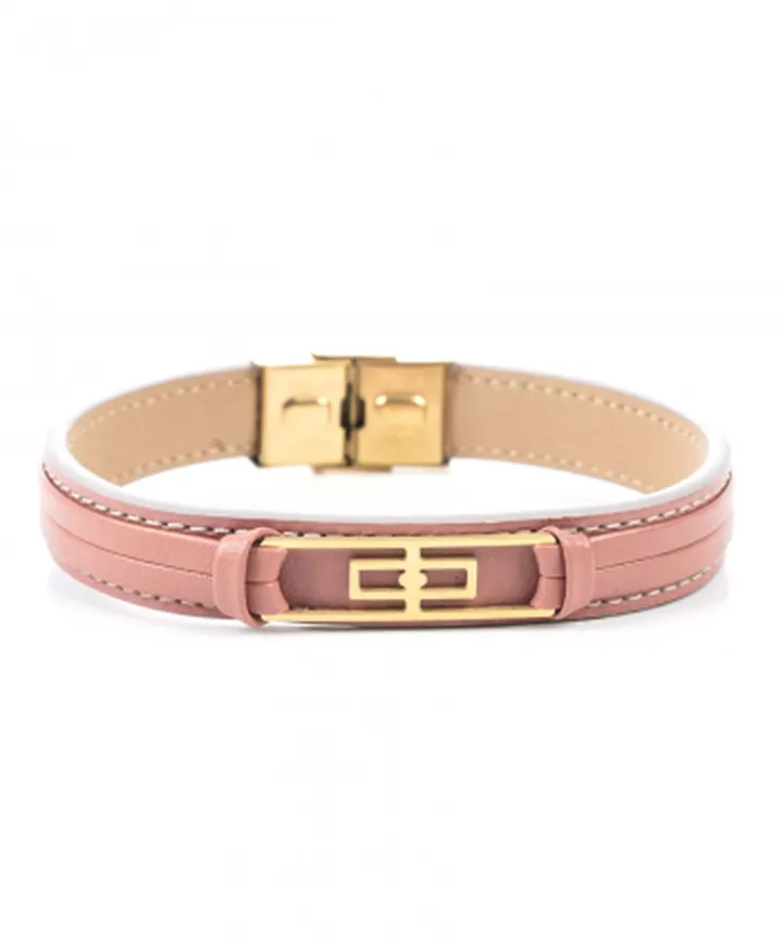 دستبند چرم طبیعیبیسراک Bisrak کدLeatherBracelet-P103C1