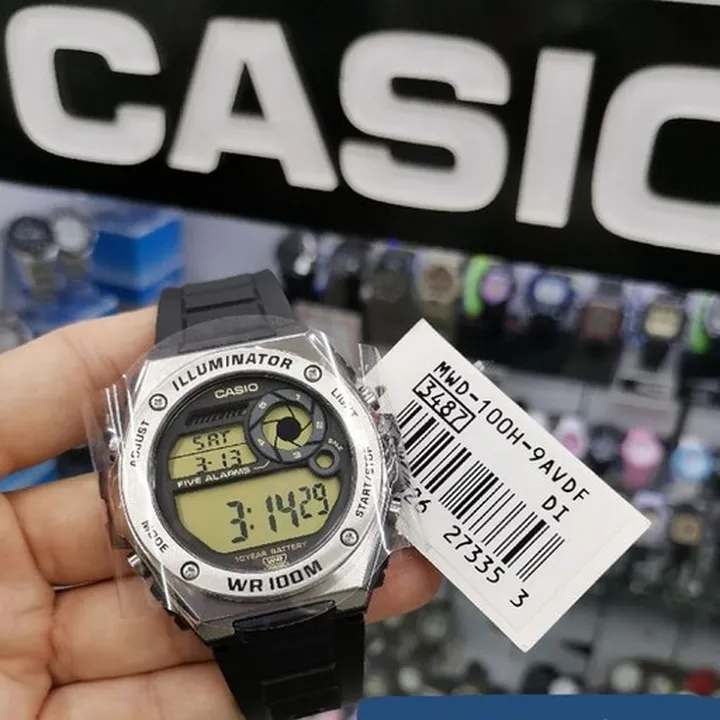 ساعت مچی اورجینال کاسیو مدل CASIO-MWD-100H-9A