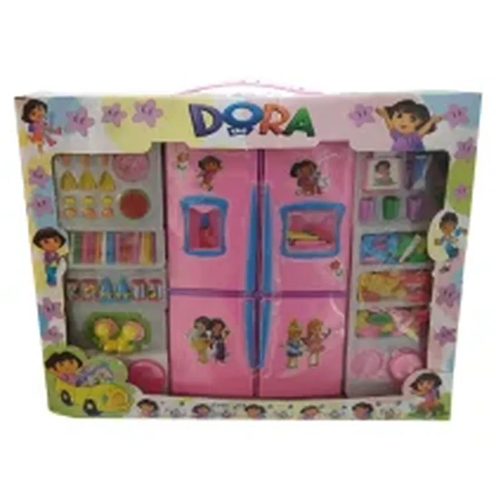 ست اسباب بازی آشپزخانه ناب سل مدل یخچال چهار درب دورا