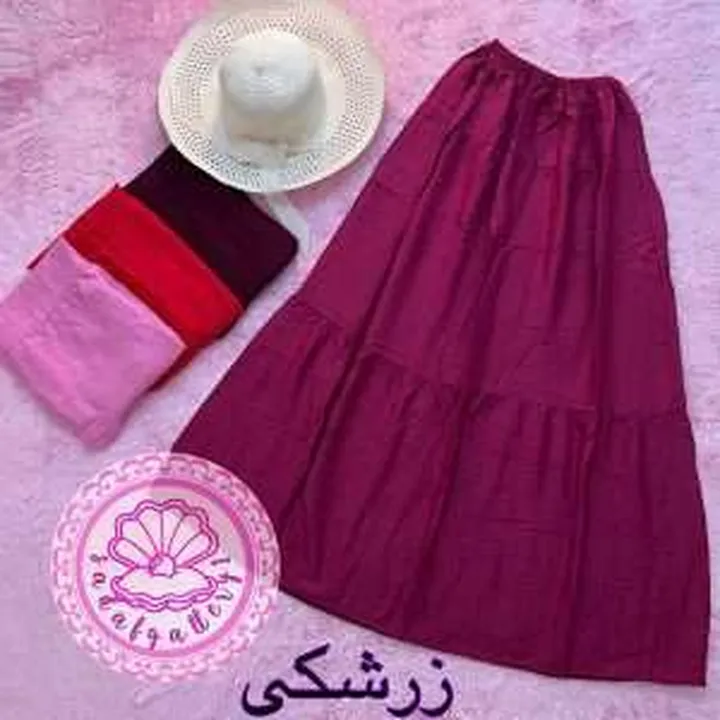 دامن نخی طبقه ای بلند