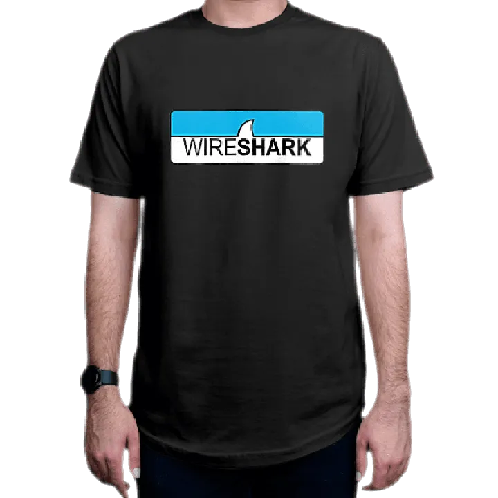 تیشرت برنامه نویسی طرح Wireshark