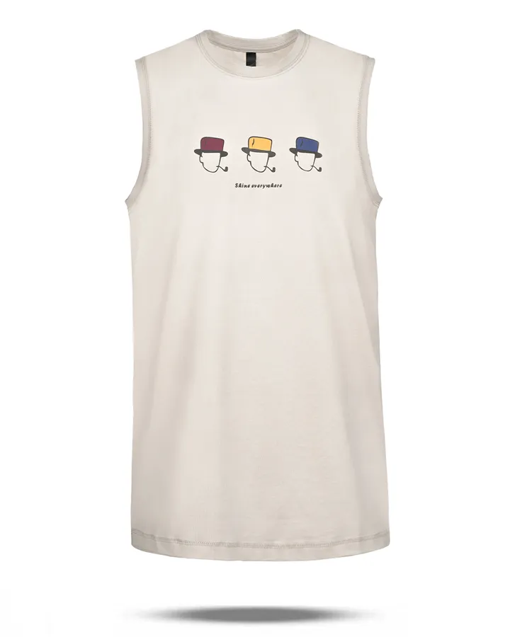 کاور طرح دار مردانه 021354 – خاکستری محو