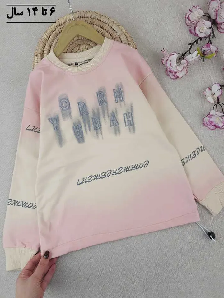 بلوز دخترانه حروف