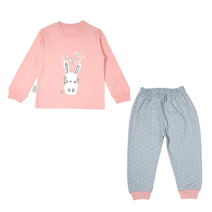 ست تی شرت آستین بلند و شلوار بچگانه سپیدپوش کد 400...