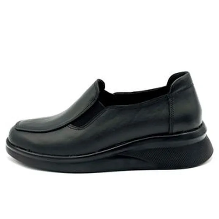 کفش طبی زنانه مدل چرمی کد ۹۶۰ رنگ مشکی