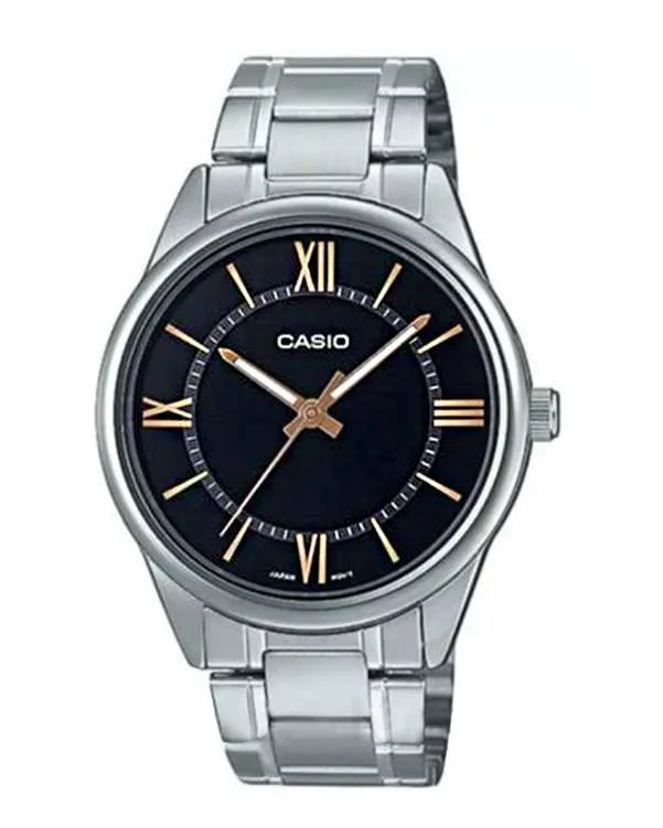 ساعت مچی مردانه عقربه ای کاسیو Casio مدل MTP-V005D-1B5