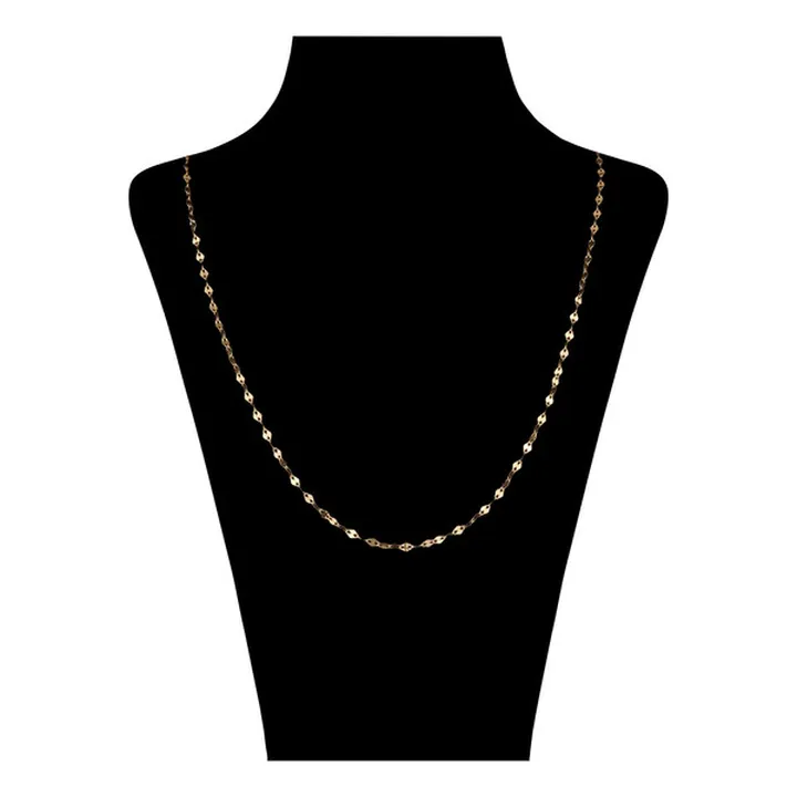 گردنبند طلا 18 عیار زنانه درگونه مدل استار لوکس