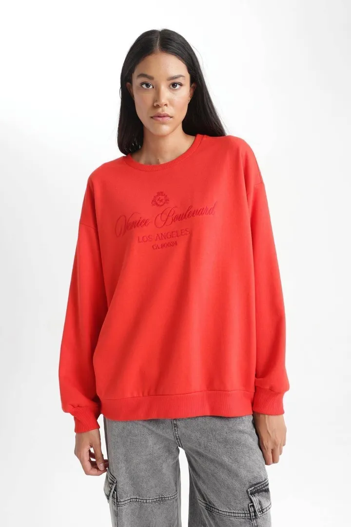 <span class="text-styled__StyledSpan-sc-d280c10c-1 dvOaRP">Defacto< span>سویشرت نازک Relax Fit Crew Neck B1714ax23au