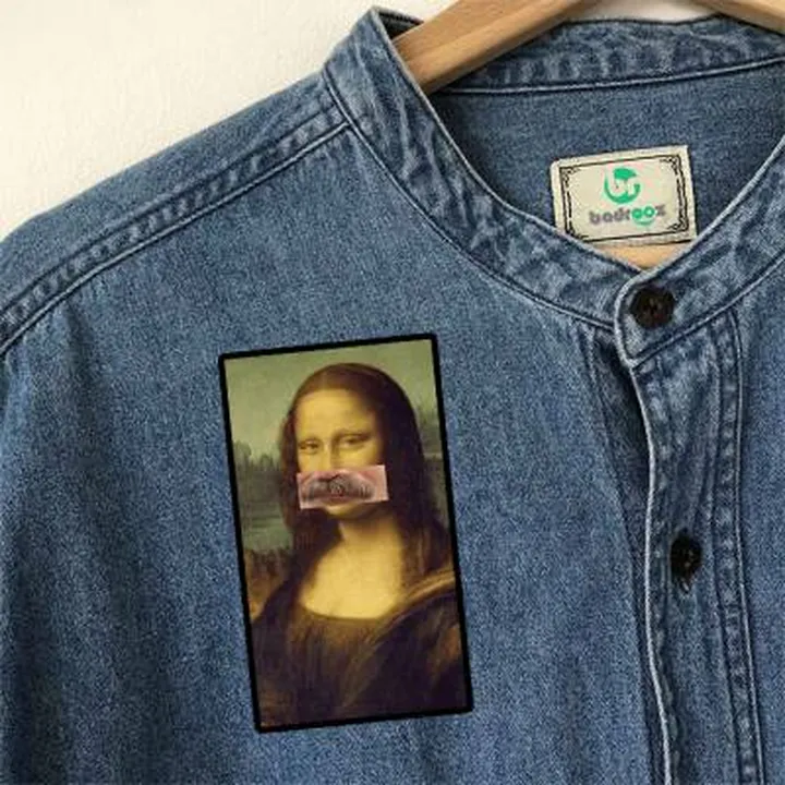 پچ حرارتی  Mona Lisa Stache V1